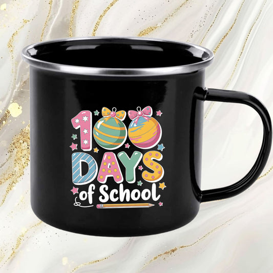 100 Days of School Design DTF Transfer, Ready to Press Heat Transfer for Shirts, Fun 100 Days of School Design, UV Sticker