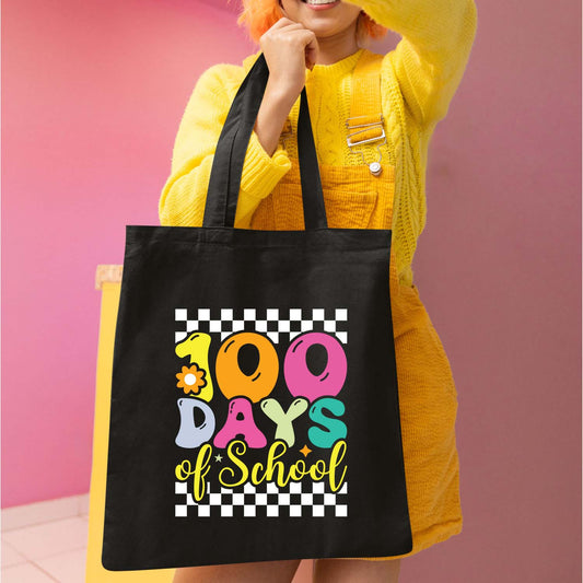 100 Days of School Shirt Design DTF Transfer, Ready to Press Heat Transfer for Shirts, Fun 100 Days of School Design, UV Sticker