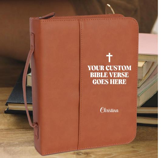 Personalized & Leather Bible Covers