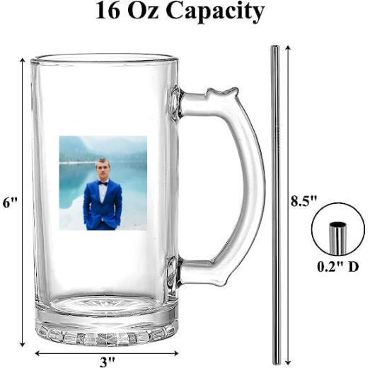 Personalized Beer Mugs with Logo