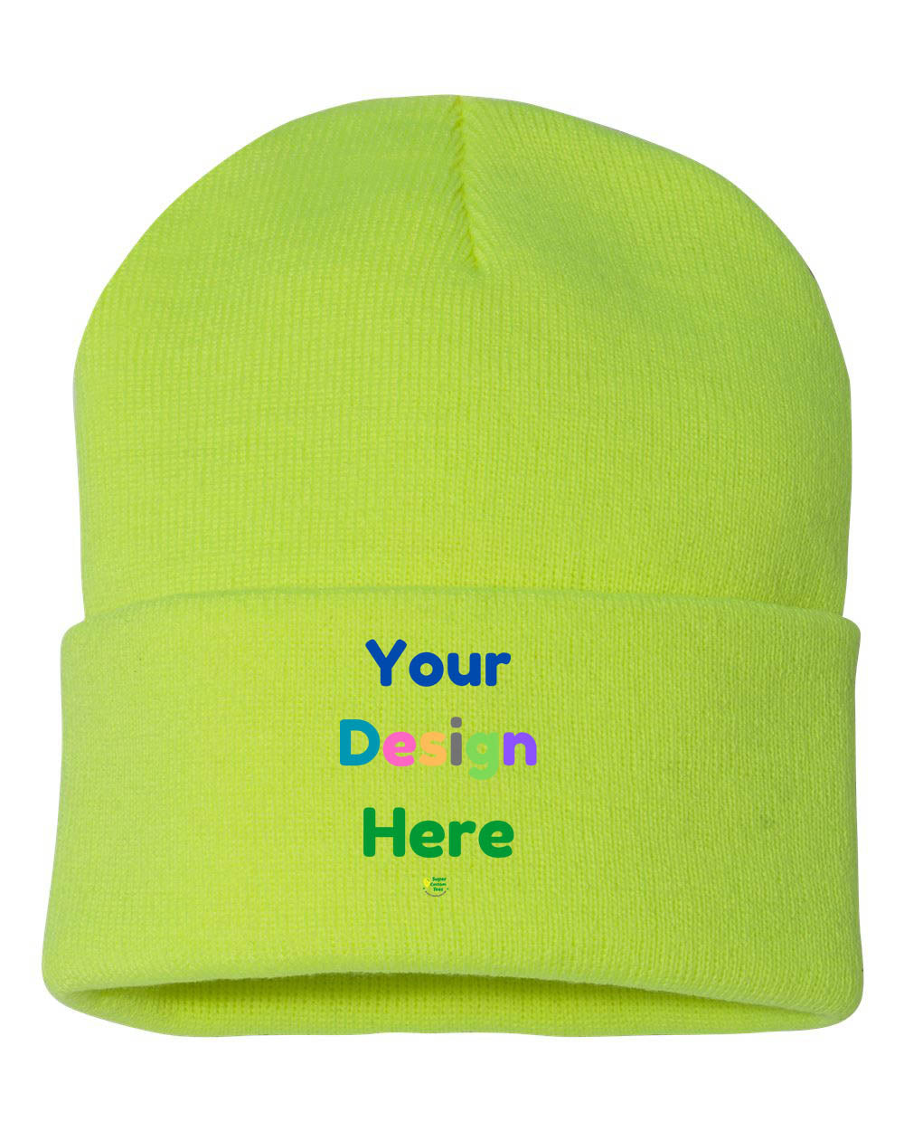 Sportsman - 12" Solid Cuffed Beanie - SP12