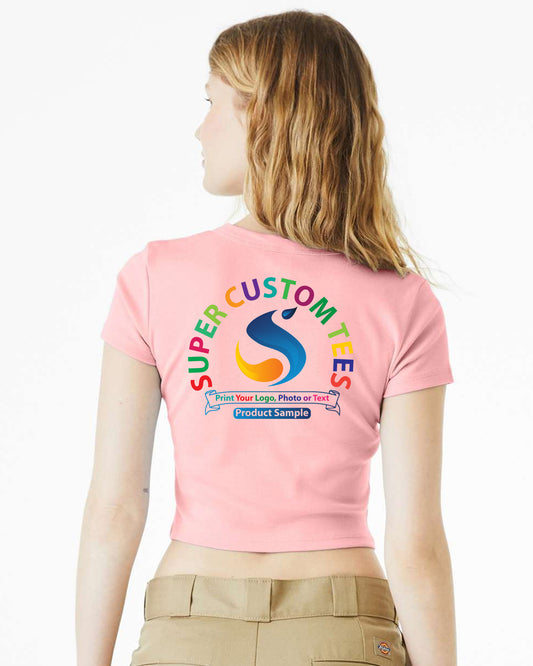 Bella Canvas 1010 - Women's Micro Ribbed Baby Crop Top