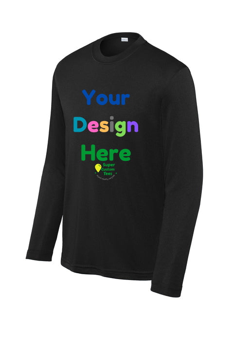 Custom Youth Performance T Shirts - Long Sleeve - Sport-Tek - YST350LS