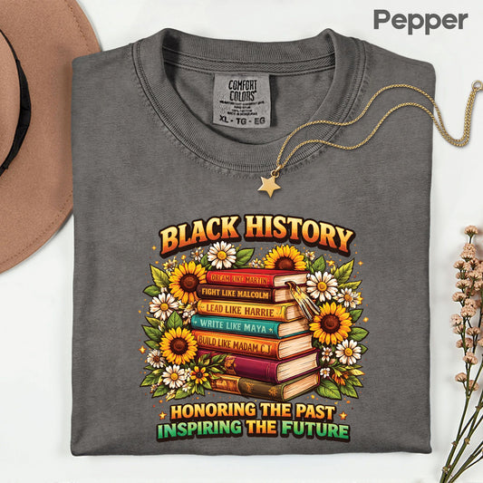 Black History Month Comfort Colors® Shirt Dream Like Martin T Shirt Sunflower Bookish Teacher Gifts For Men Women Kids Youth Tees
