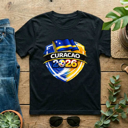 Curacao World Cup T Shirt Soccer Supporter Tees