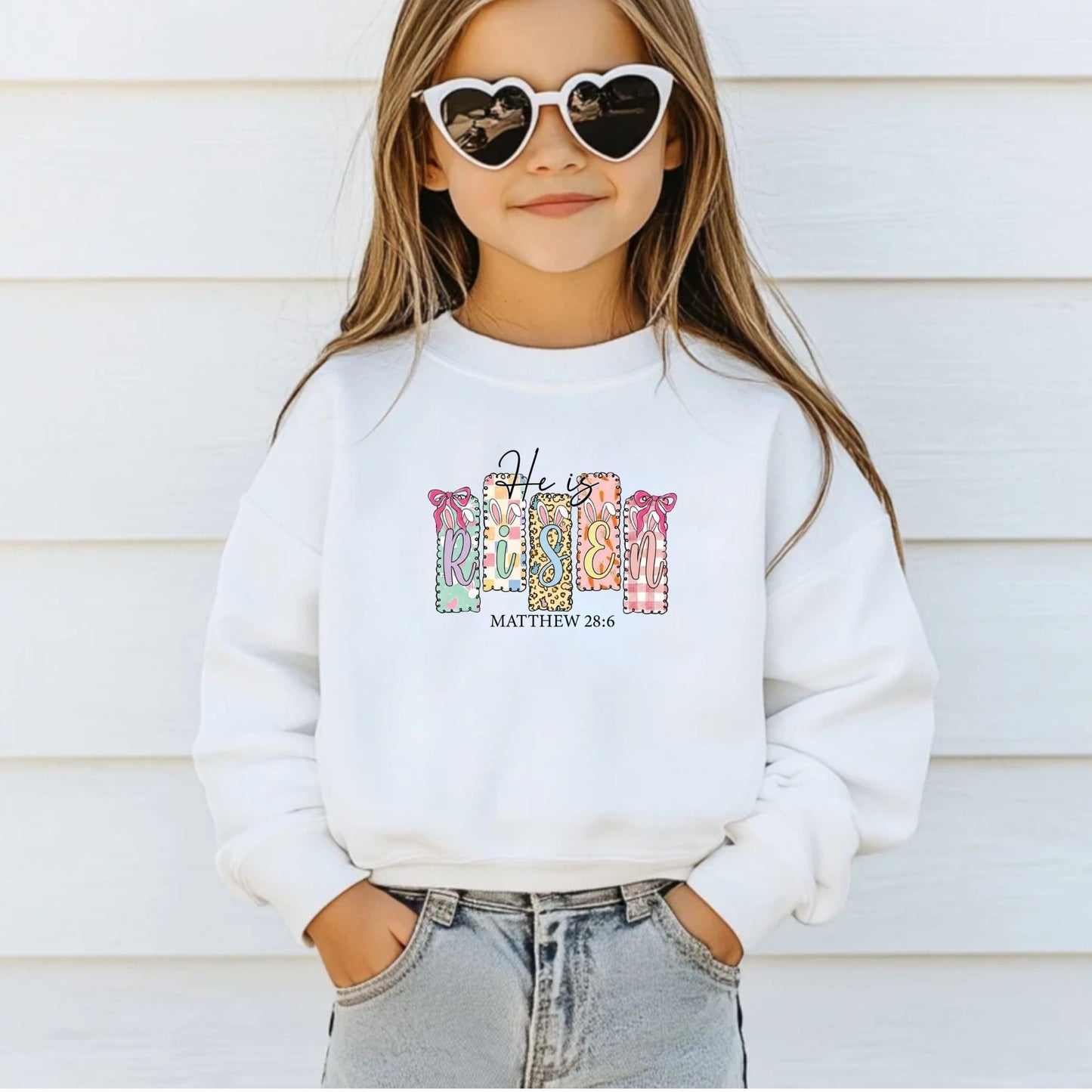 He is Risen Christian Easter DTF Transfer ready to Press