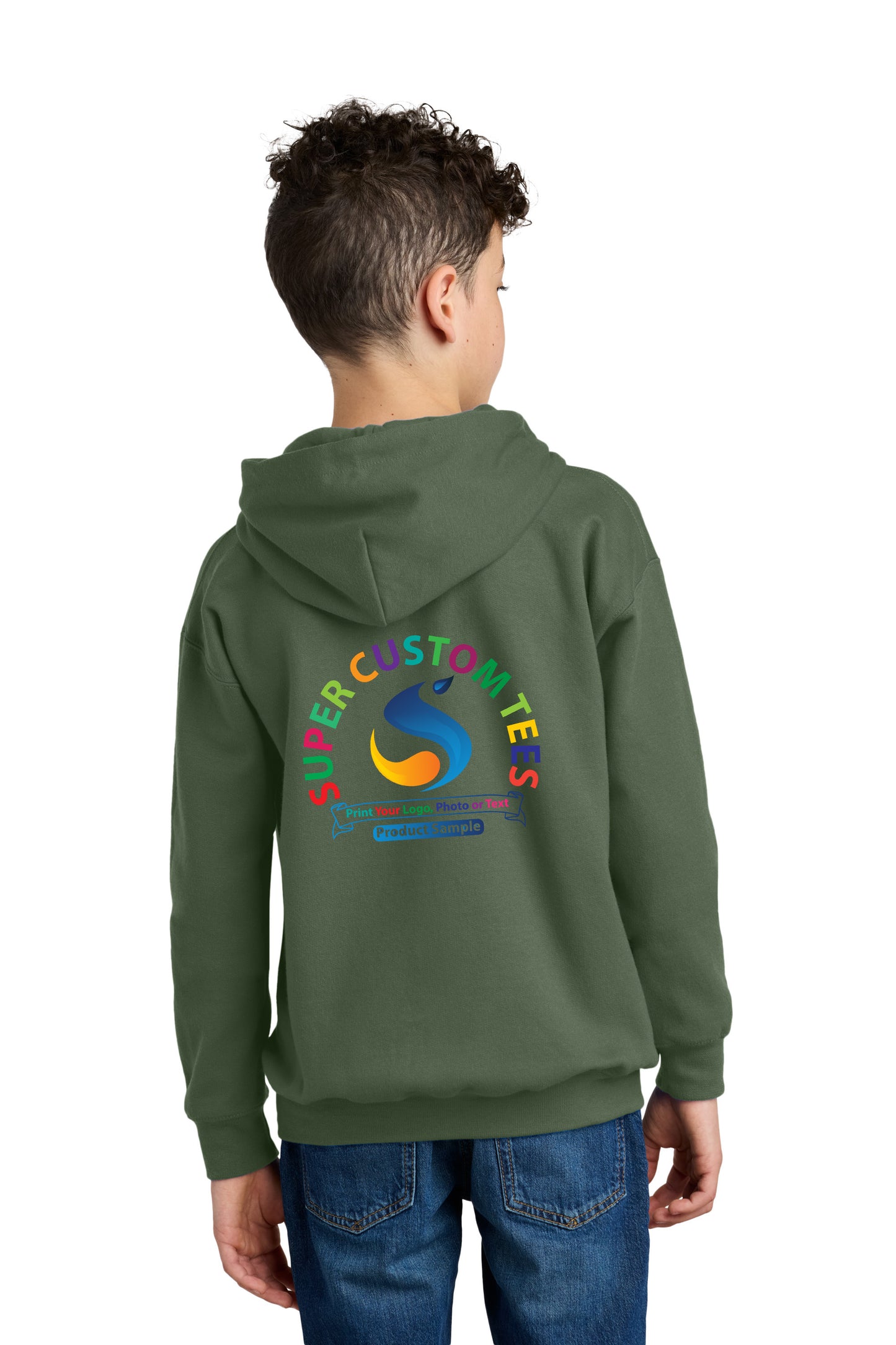 Gildan SF500B - Youth Softstyle Midweight Fleece Hoodies