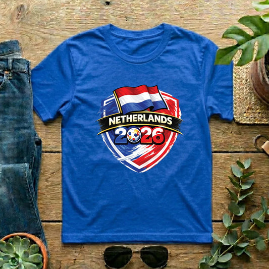 Netherlands World Cup T Shirt Soccer Supporter Tees