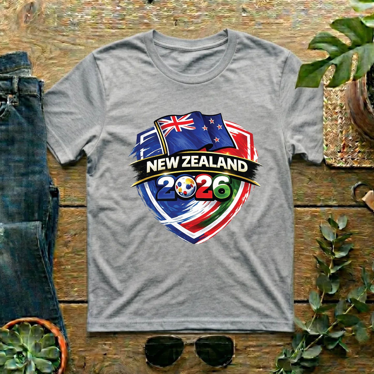 New Zealand 2026 World Cup T Shirt