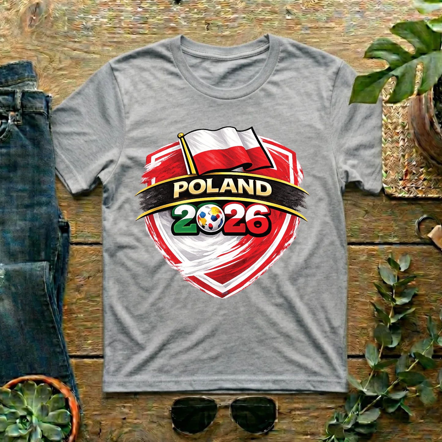 Poland 2026 World Cup T Shirt Soccer Supporter Tees