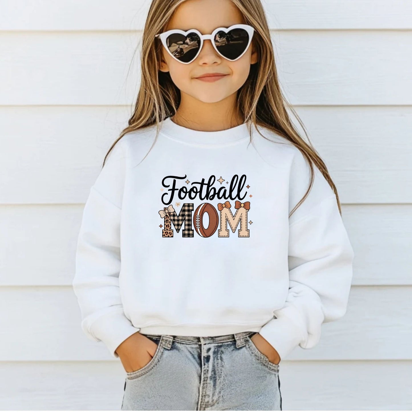 Preppy Football Mom DTF Transfer
