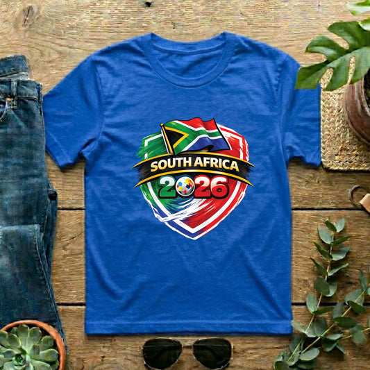 South Africa World Cup T Shirt Soccer Supporter Tees