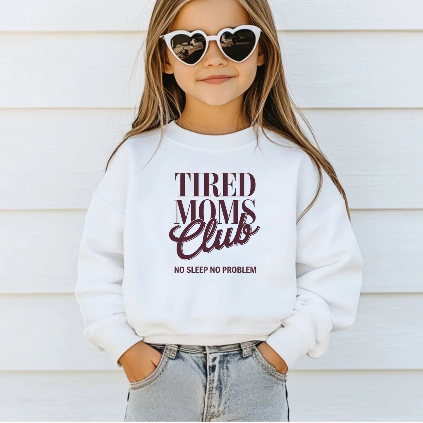 Tired Moms Club DTF Transfer