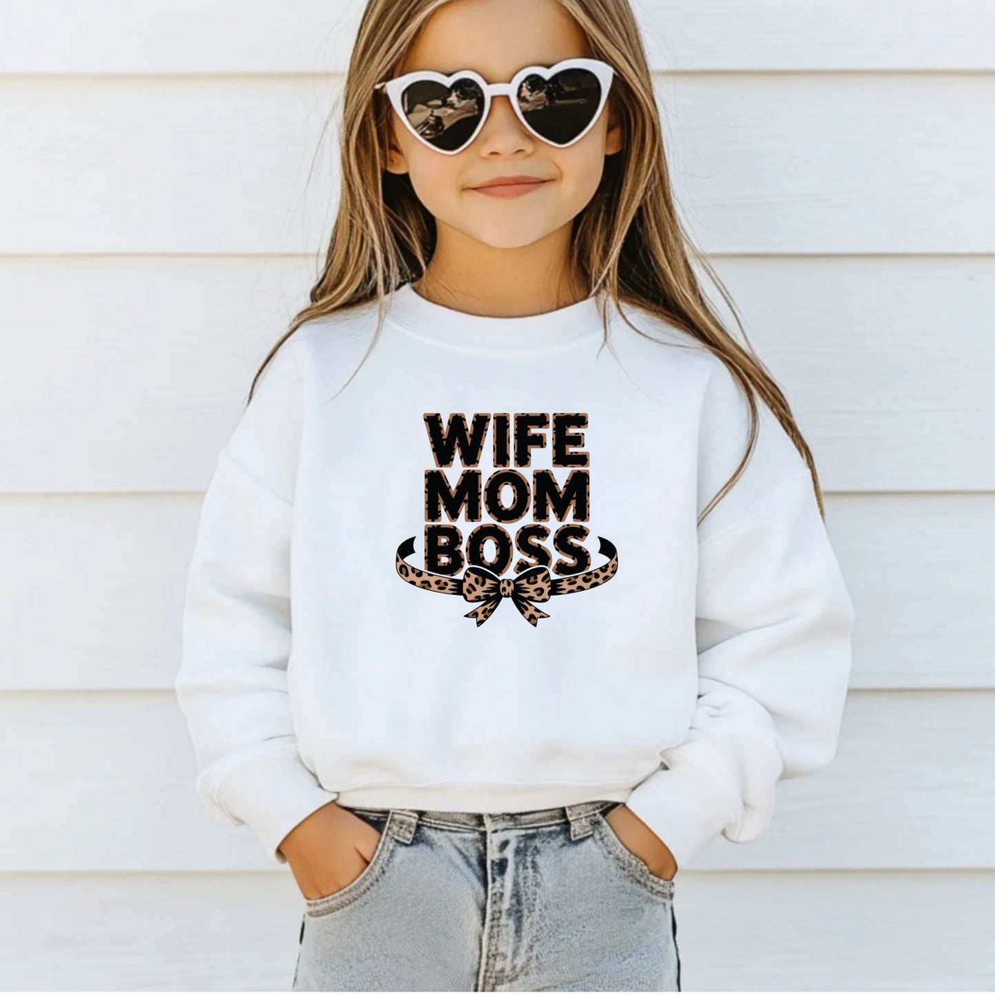 Wife Mom Boss DTF Transfer