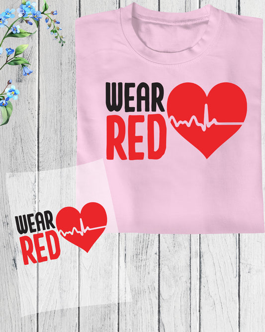 Aids Awareness DTF Transfer Ready to Press