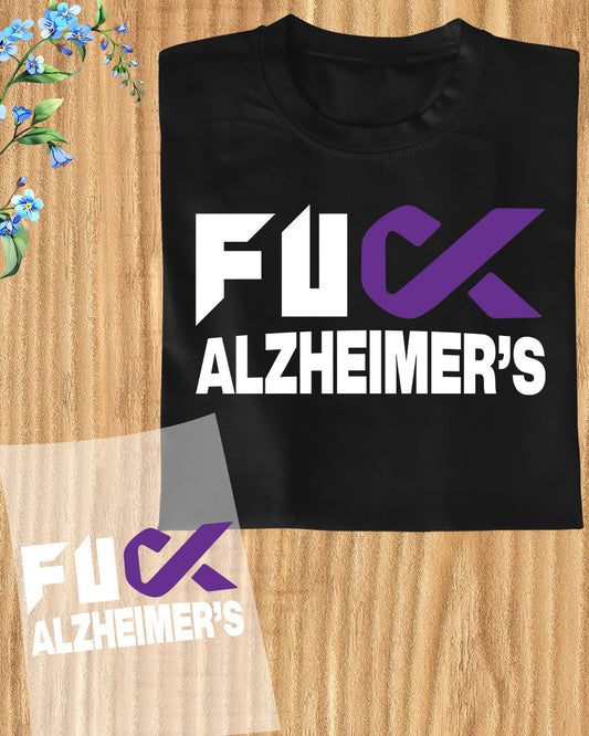 Alzheimer's Awareness Heat Transfer for Shirt