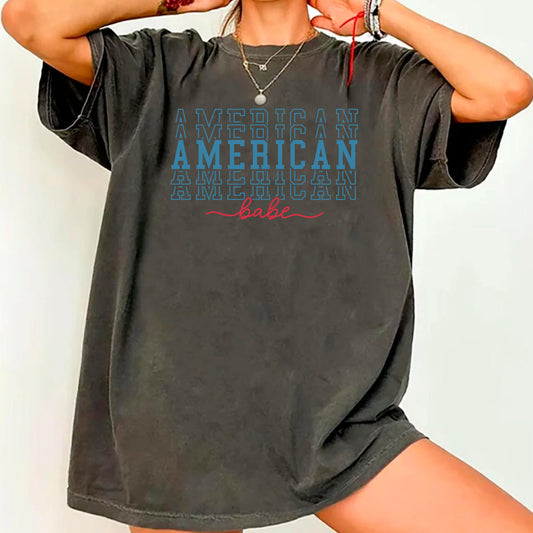 American Babe DTF Transfers Ready To Press