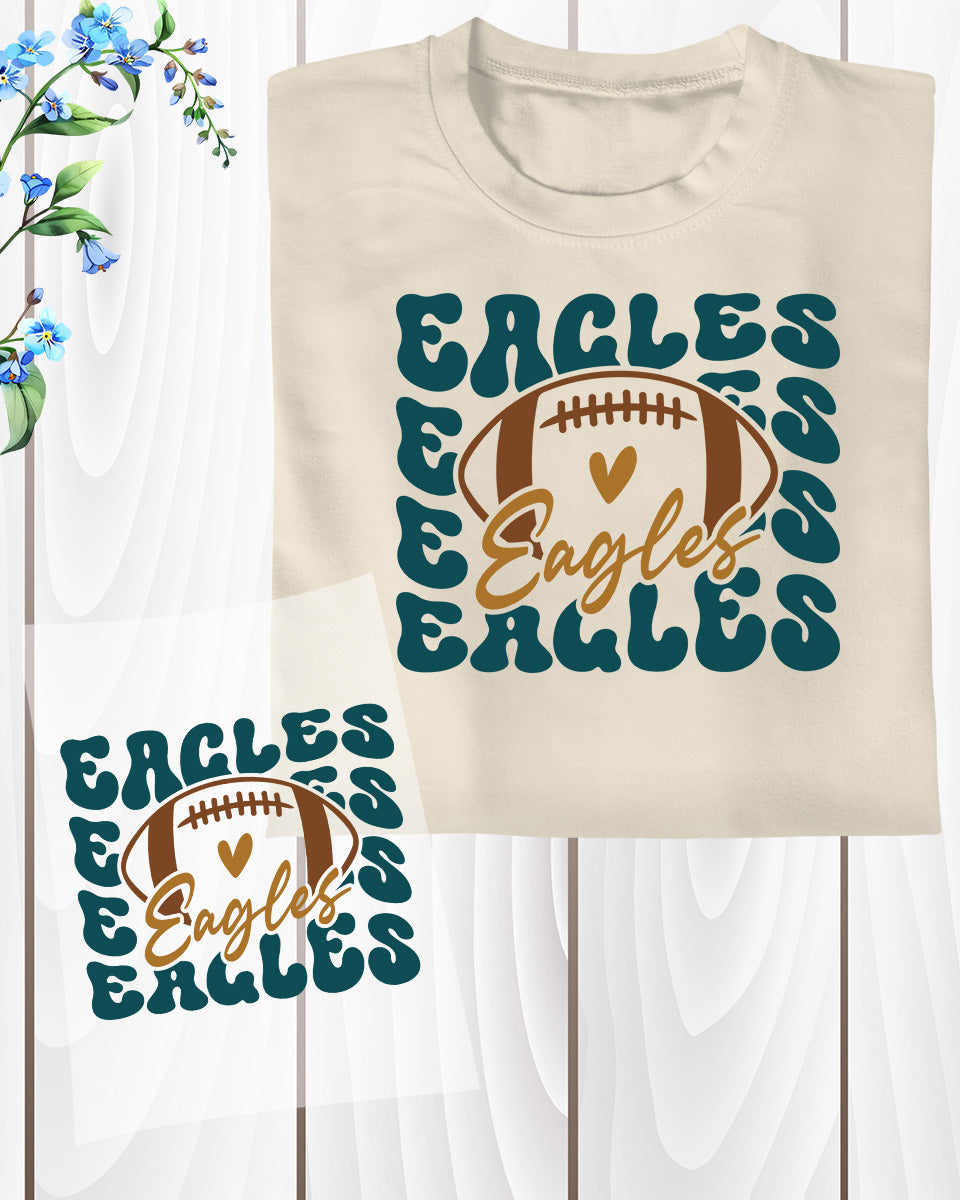 American Football Lover Eagles DTF Sheets