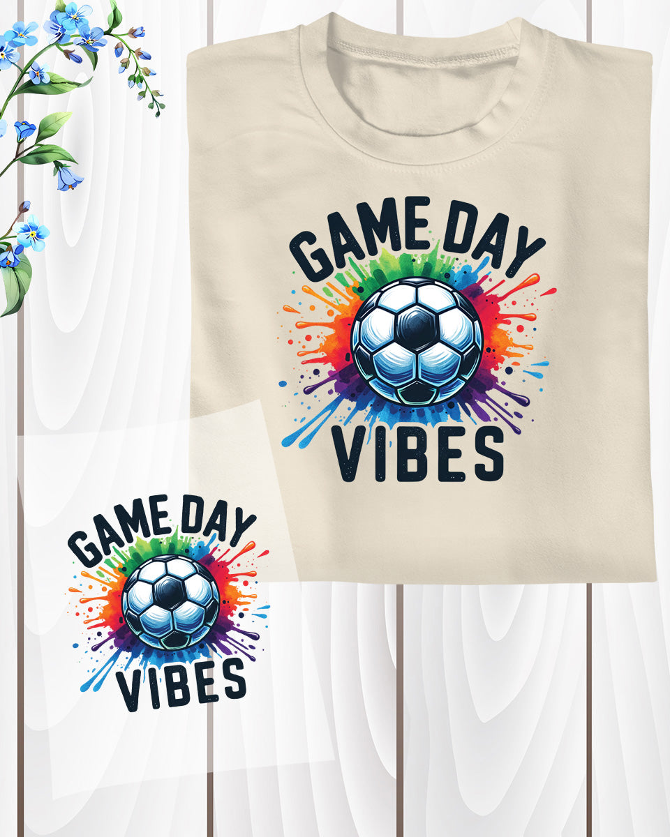 Peace Love Soccer DTF Transfer Film