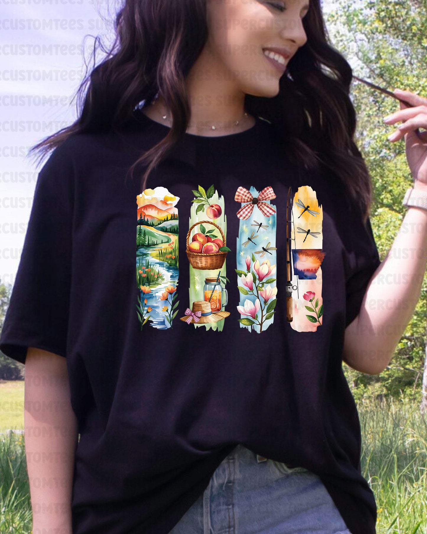 Arkansas DTF Transfer Ready to Press