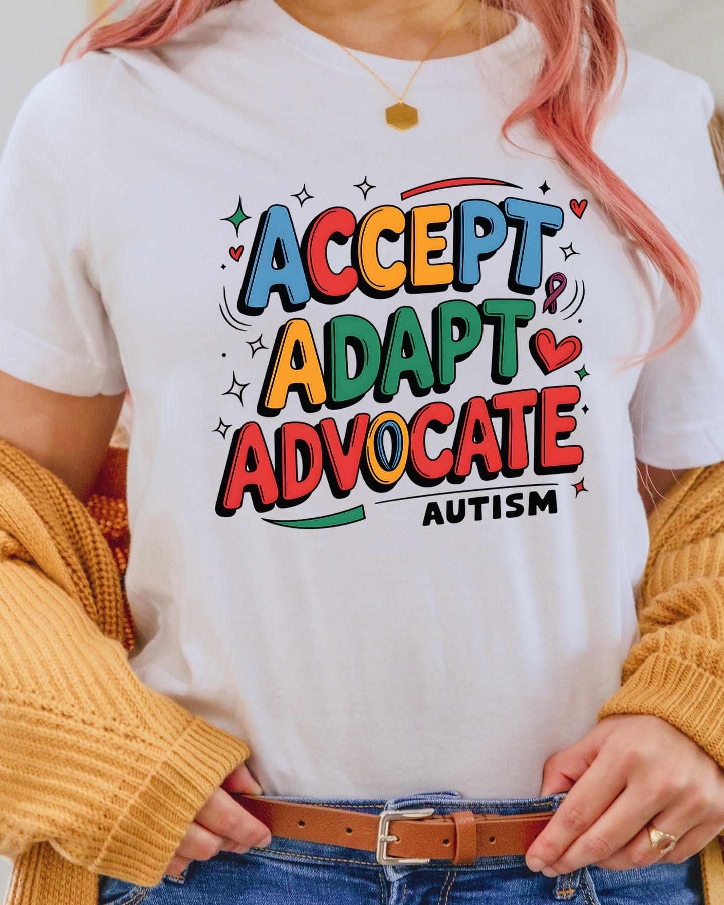 Autism DTF Transfer Accept Adapt Advocate