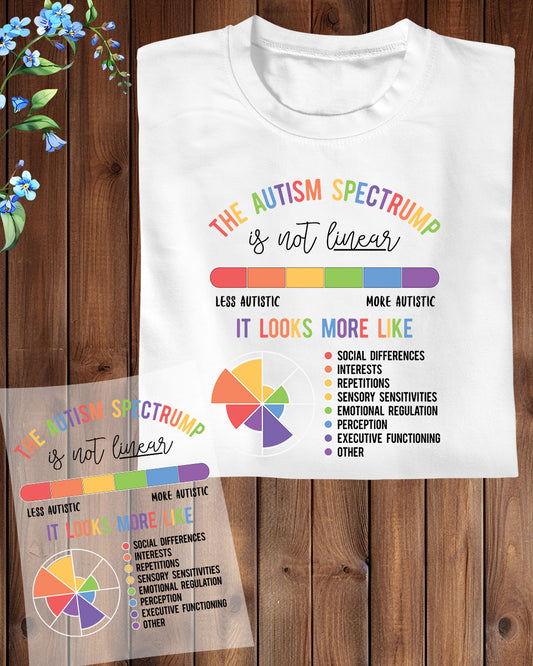 Autism Spectrum Heat Transfer for Shirts