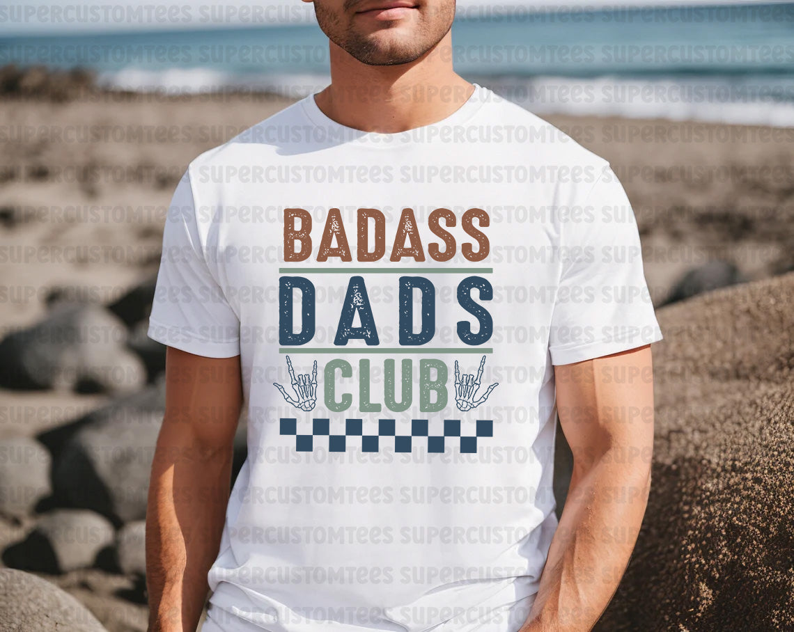 Badass Dads Club DTF Transfer