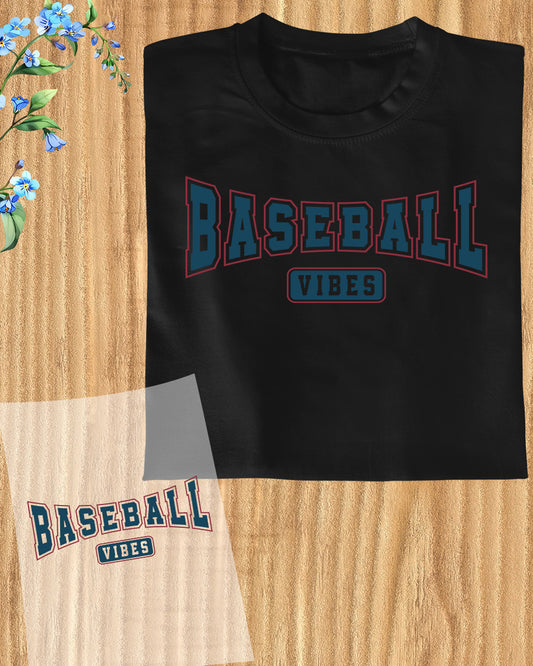 Baseball Vibes DTF Transfer Film