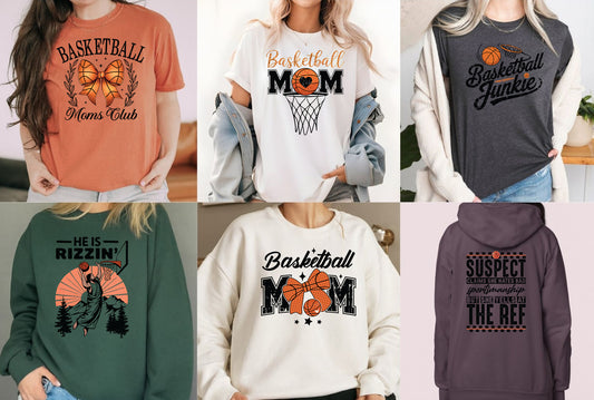 Basketball Mom DTF Transfers Ready to Press