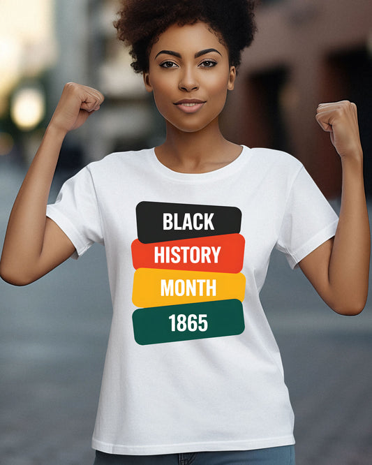 Black History Month 1865 DTF Transfer