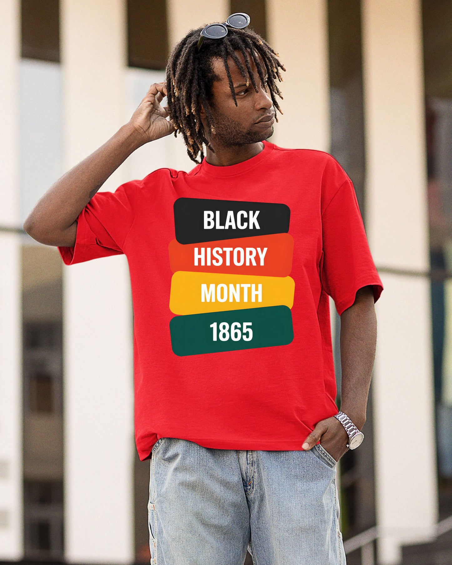 Black History Month 1865 DTF Transfer