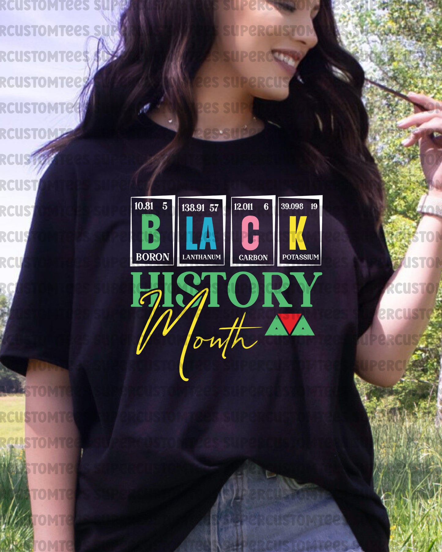 Black History Month Heat Transfer for Shirts