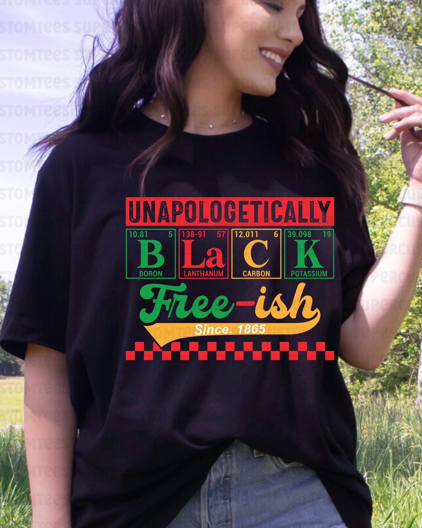 Black Since 1865 Heat Transfer for Shirts