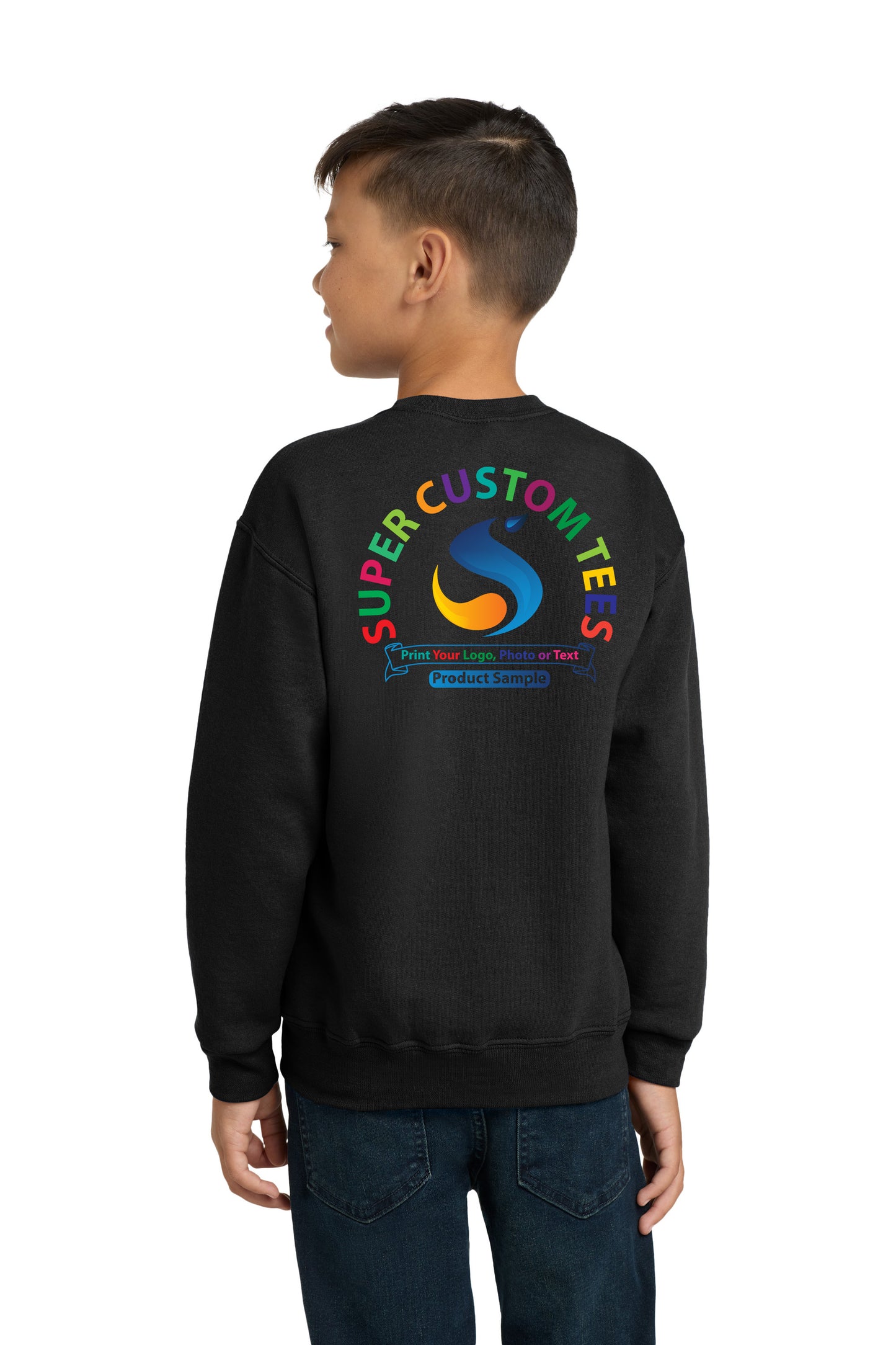 Jerzees 562B - Youth NuBlend Fleece Crew Sweatshirt