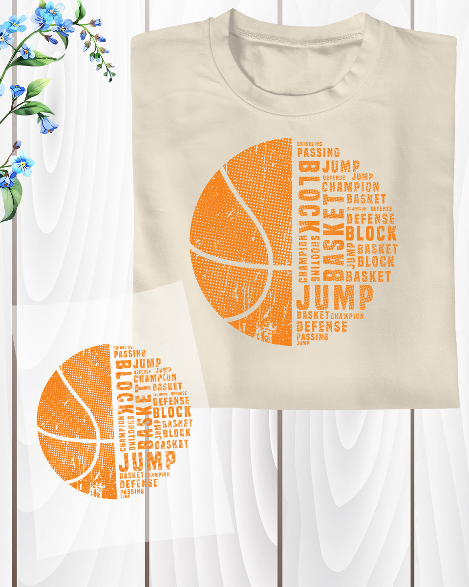 Basketball Rules DTF Transfer Film