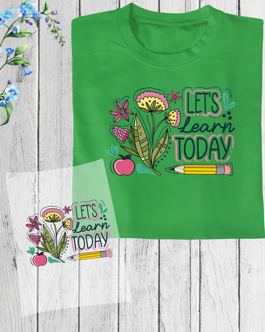 Boho Floral Teacher DTF Transfer