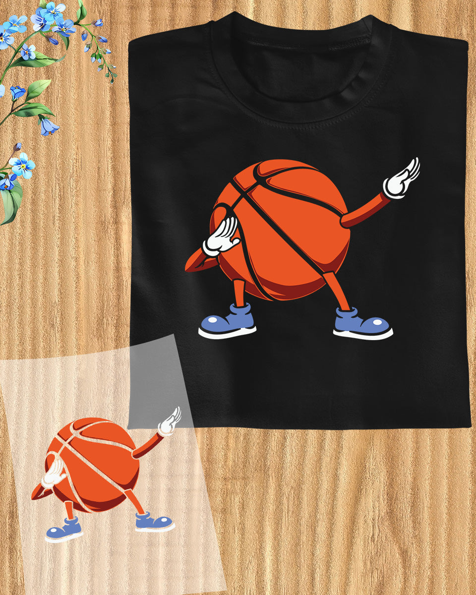 Basketball Boho DTF Transfer Film