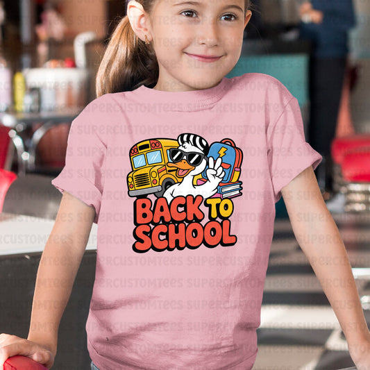 Boys Back to School DTF Transfer Ready to Press