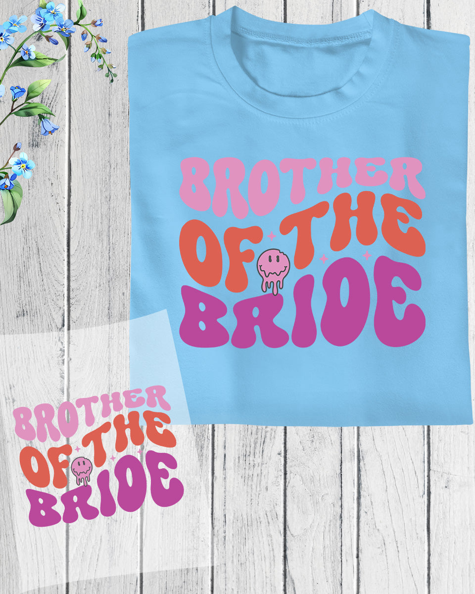 Brother of The Bride Retro Transfer Film