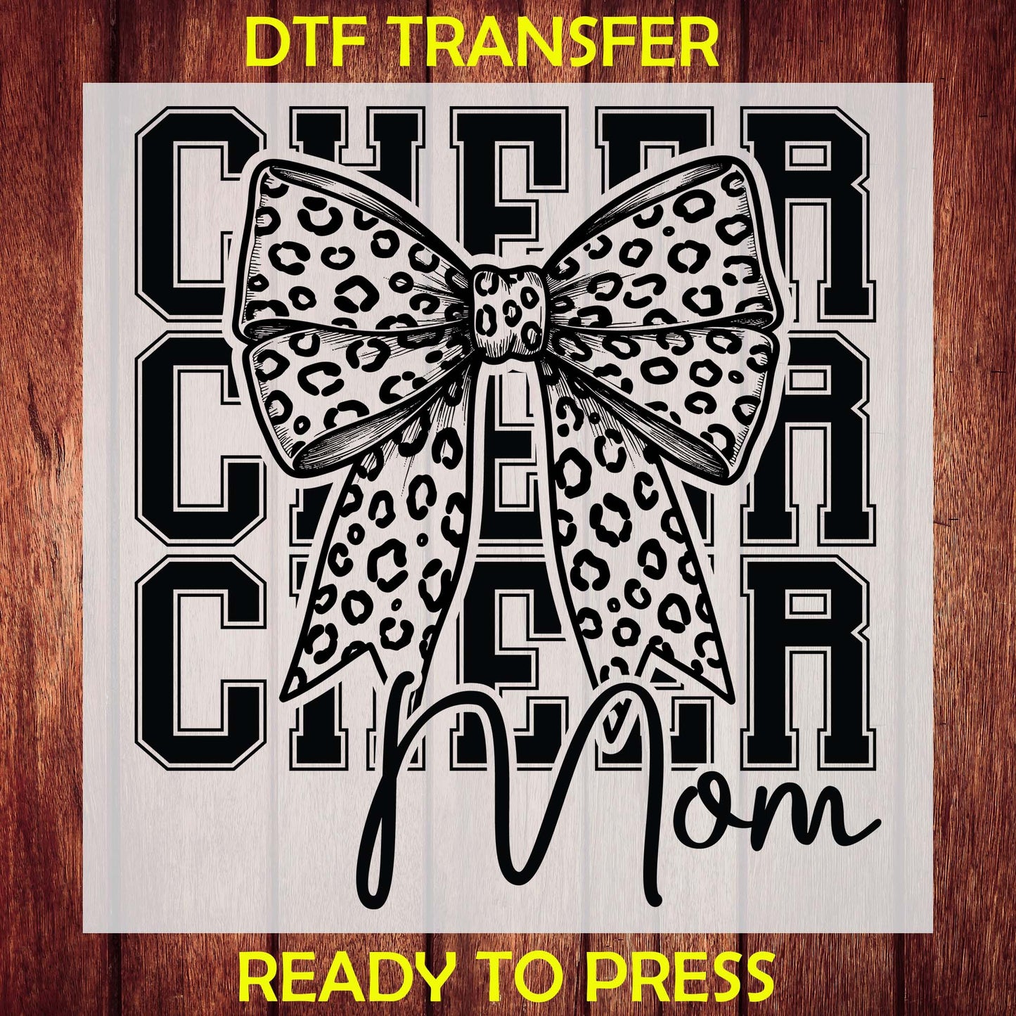 Cheer Mom DTF Transfer
