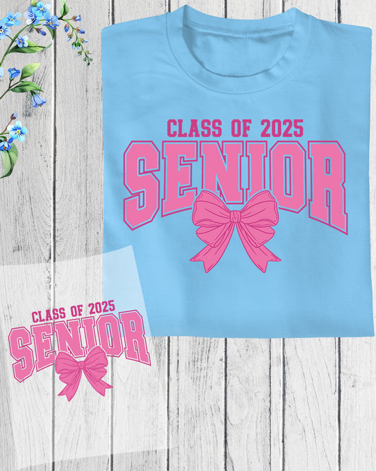 Class of 2025 Senior Bow DTF Transfer