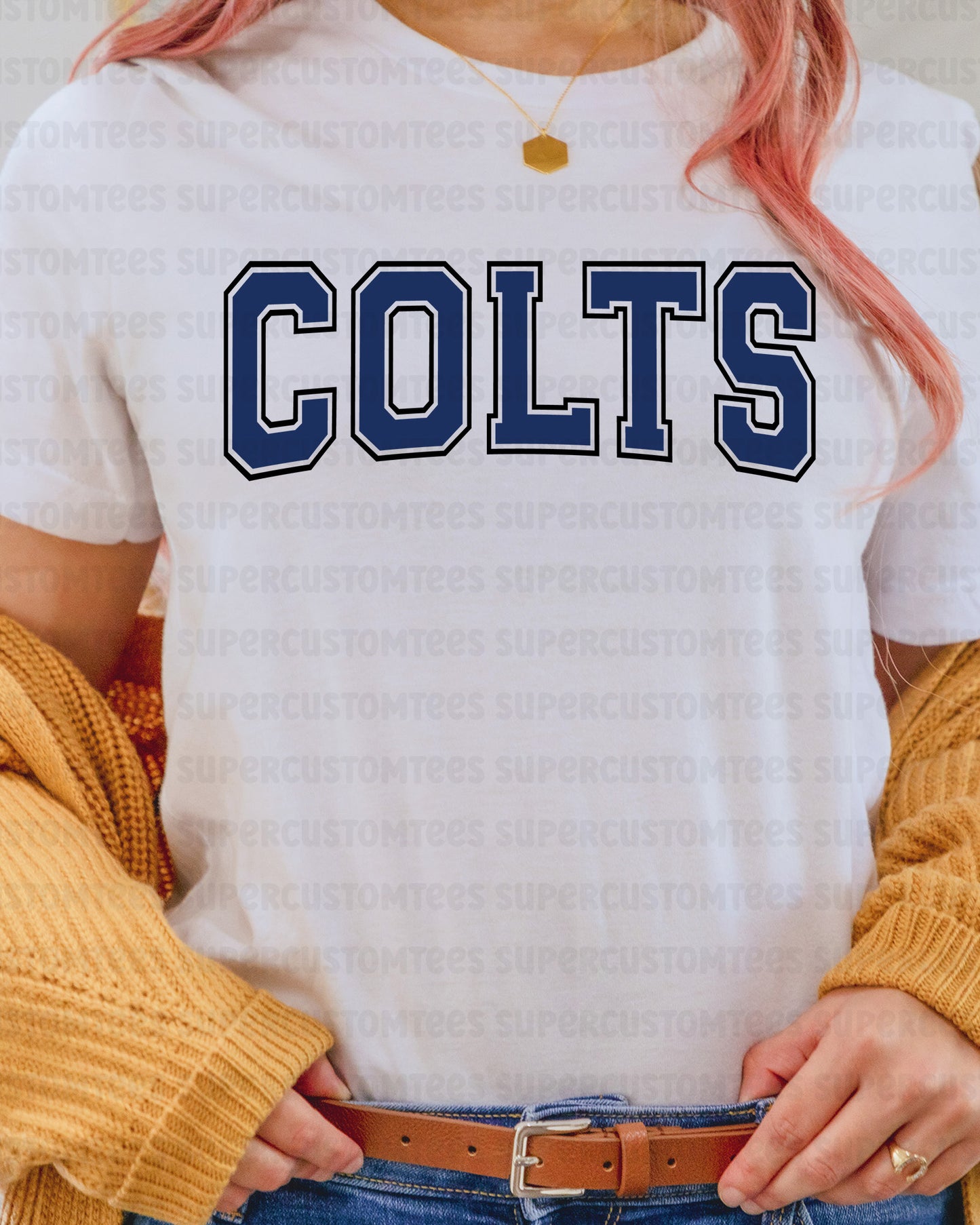 Colts DTF Transfer Ready to Press