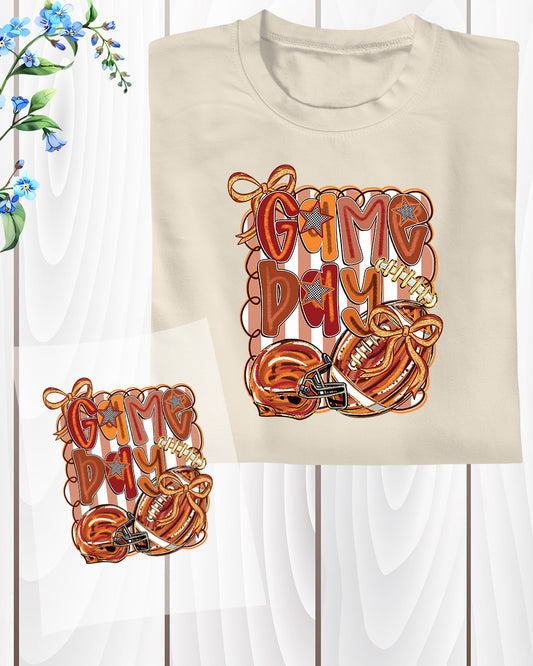 Coquette Football Game Day DTF Transfer