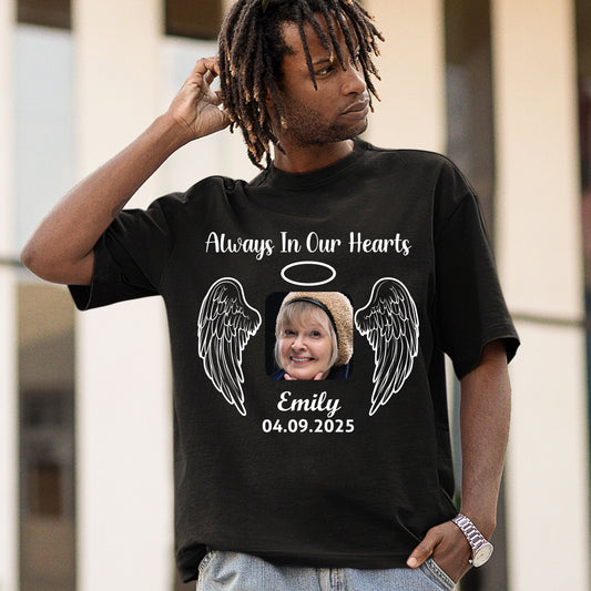 Custom Photo Memorial Shirt, Personalized Remembrance Shirt