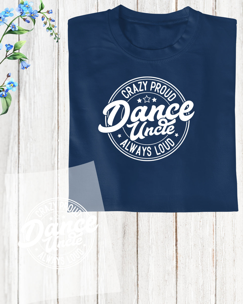 Dance Uncle Retro DTF Transfer Film