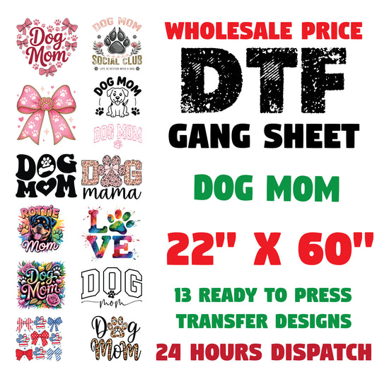 Dog Mom Gang Sheet
