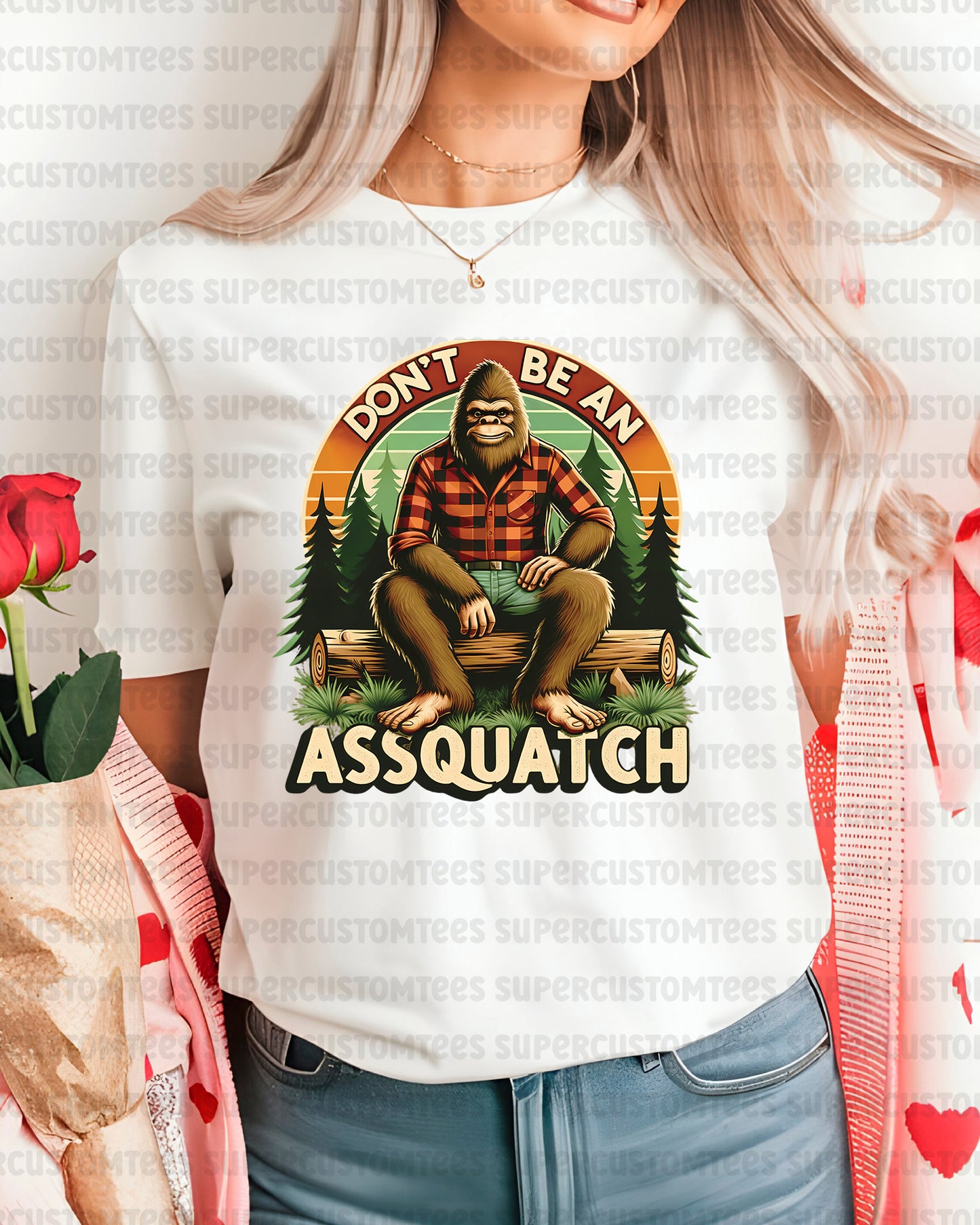 Don't Be an Assquatch DTF Transfer