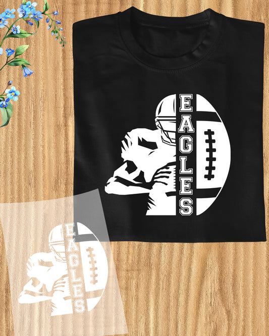 Eagles American Football Player White Print DTF Sheets
