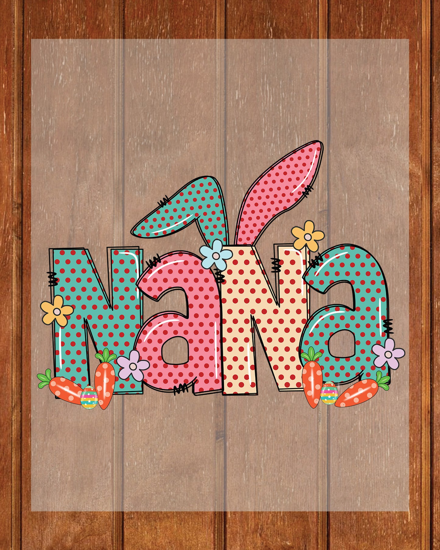 Easter nana DTF Transfer