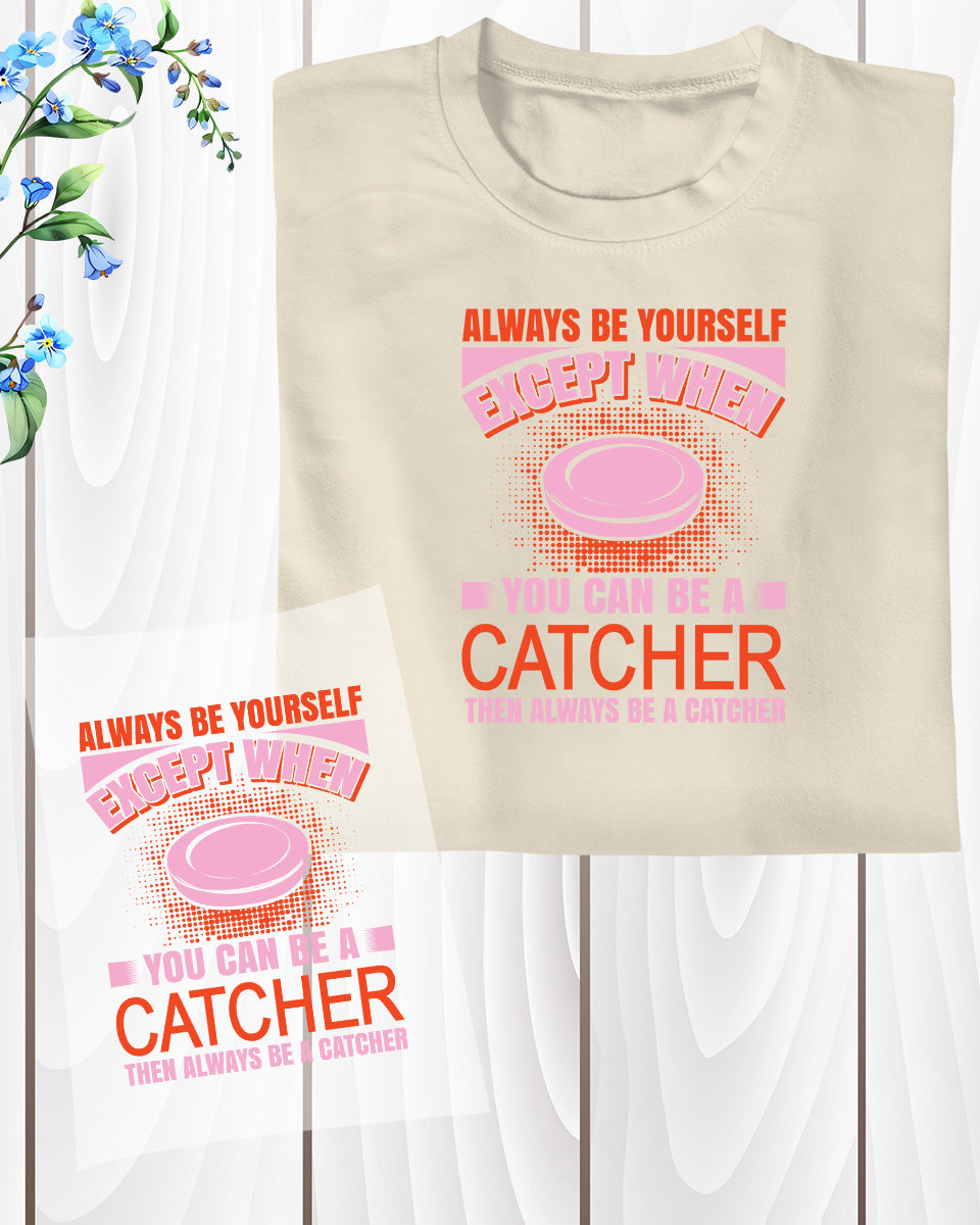 Catcher Ice Hockey DTF Transfer Film